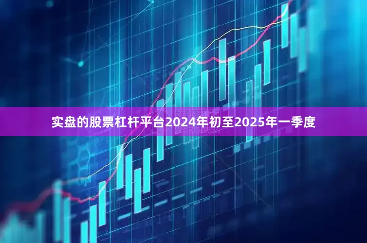 实盘的股票杠杆平台2024年初至2025年一季度