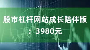 股市杠杆网站成长陪伴版：3980元